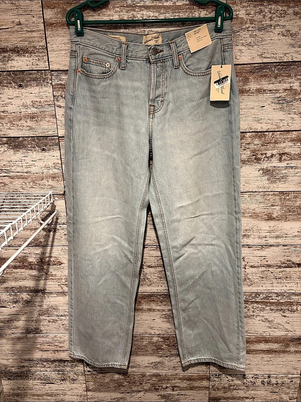 Universal Thread 90s Boyfriend Straight Leg Jeans in Blue Size 6 NWT